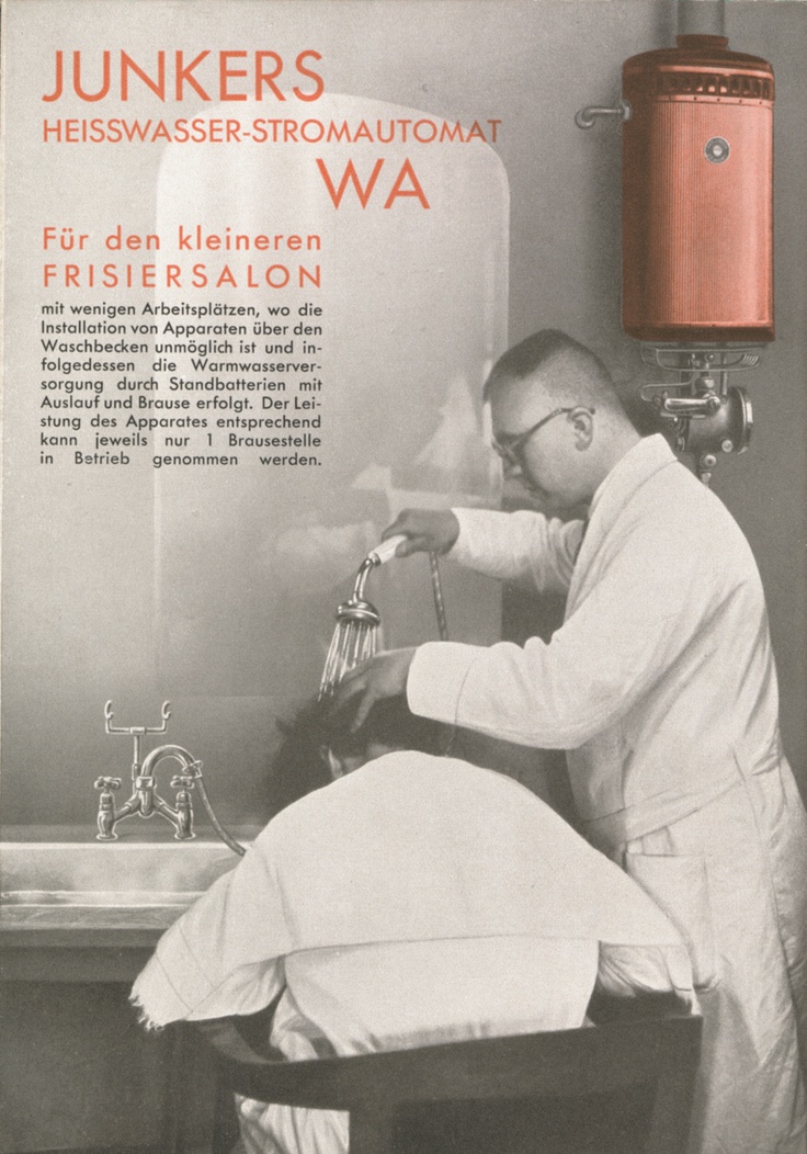 Anuncio antiguo de Junkers