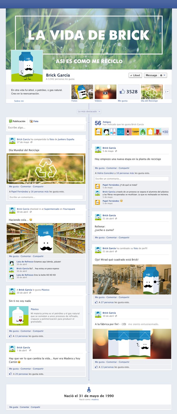 Anuncio brick de facebook