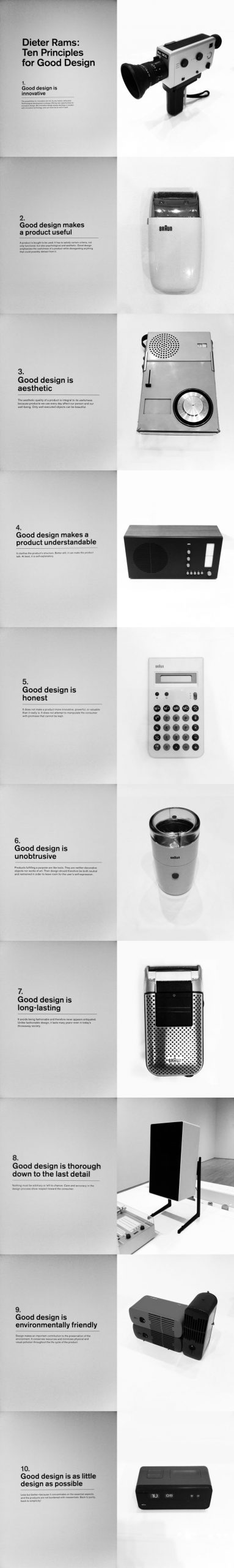 Los 10 principios del diseño